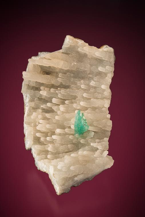 APOPHYLLITE on QUARTZ